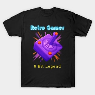 Retro Gamer Logo 25 T-Shirt